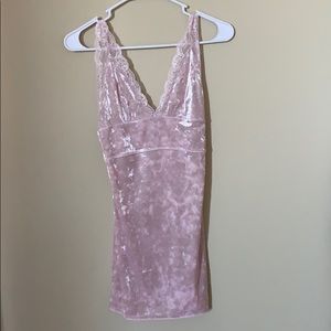 Free people silk minidress - petite - brand new